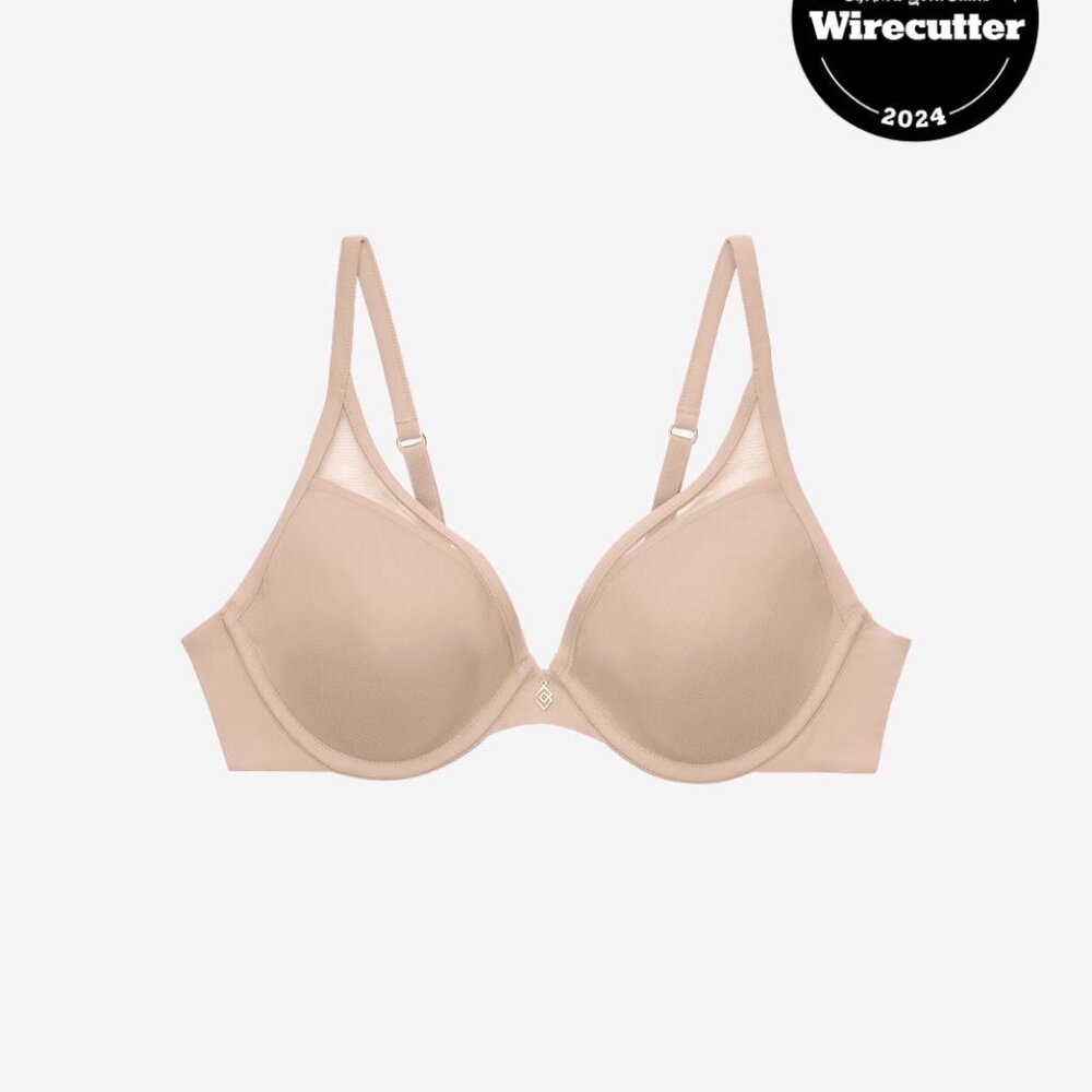 ThirdLove 24/7® Classic Uplift Plunge Bra Size 44Btaupe / 44B